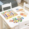 Melissa & Doug Self-Correcting Wooden Number Puzzles with Storage Box