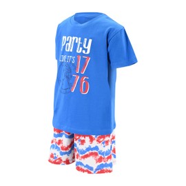 Unique Baby Conjunto corto para niños Party Like 1776 4 de julio, Fiesta 1776, 2 Años