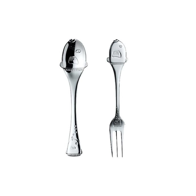 Nagao Marine Mate Spoon Fork Sunfish Set of 2 Made