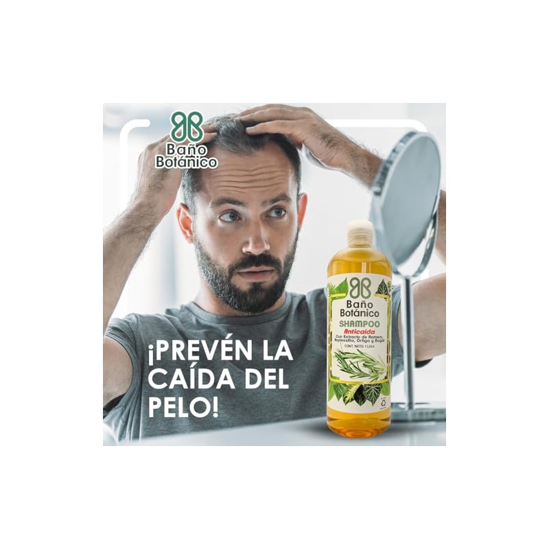 Shampoo Baño Botánico Anticaída 1 Lt