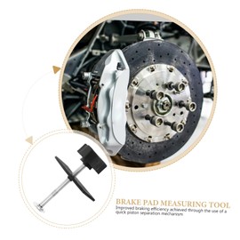 FELTECHELECTR Brake Pad Compression Tool Professional Brake Piston Spreader for Versatile Vehicle Compatibility Durable Design Efficient Operation with Special Wrench