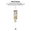 2PCS Memorial Wind Chimes with 10 Tubes Crisp Sound Creative