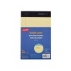 Staples 5"x8" Double Pad, Canary, Narrow Ruled, 6/Pack