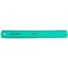 Westcott Shatterproof Ruler, 12-Inch, Green
