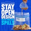 Ziploc Gallon Food Storage Freezer Bags, Stay Open Design, Easy