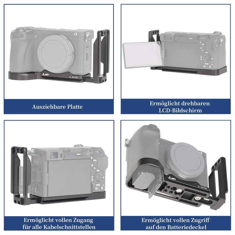 FOTGA Quick Release Plate L-Angle, FOTGA Brand Camera Accessory for