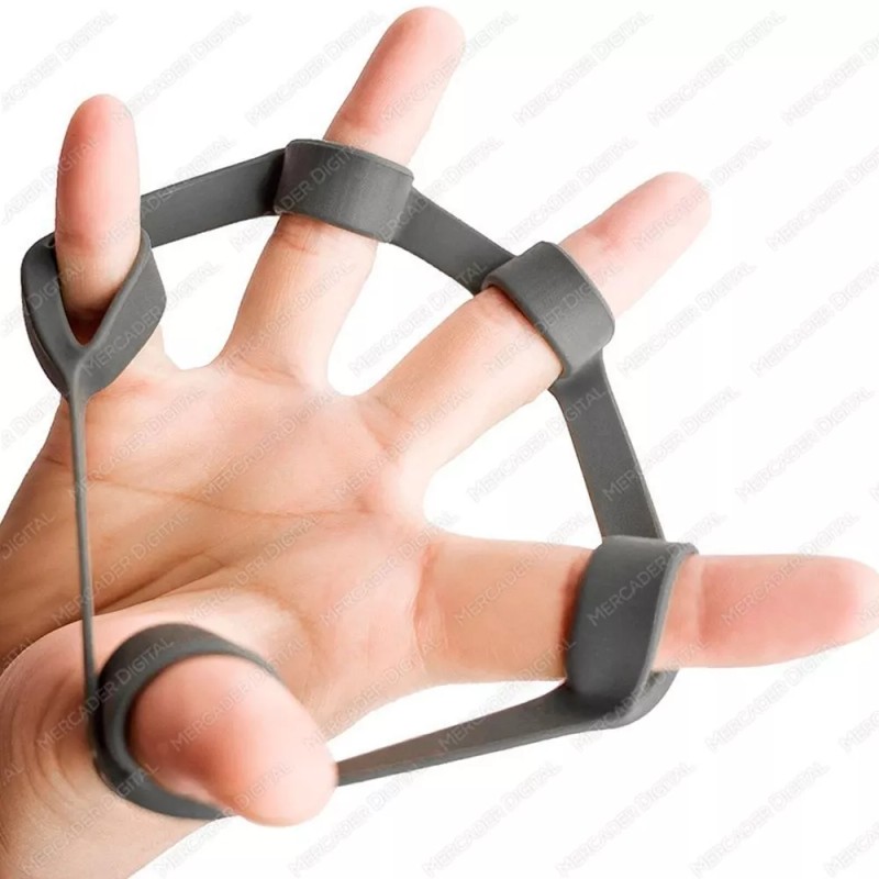 Mercader Digital Banda Elástica Ejercitadora Dedos Liga Terapia Física Mano