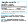 Bronson Tart Cherry Maximum Strength 7600 mg, 180 Vegetarian Capsules