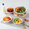 Fayear 50-Pack Disposable Paper Bowls, Biodegradable and Compostable, Eco-Friendly Disposable