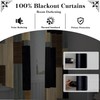 Wood Print Retro Blackout Curtains for Bedroom Living Room 84
