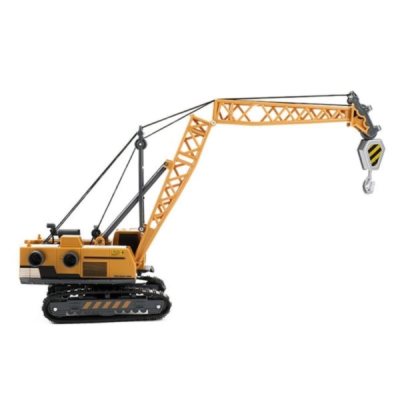 TOI-Toys Metal Junior Crane 1:55 Steel Yellow/Black