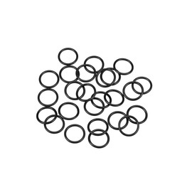 sourcing map Nitrile Rubber O-Rings 14mm OD 11mm ID 1.5mm Width, Metric Nitrile Rubber Sealing Gasket for Automotive Machine Plumbing, Pack of 25