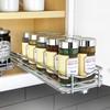 Lynk Professional Pull Out Spice Rack Slide Out Cabinet Organizer