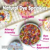 A Great Surprise Dye-Free Rainbow Sprinkles – 1.6 Pounds -