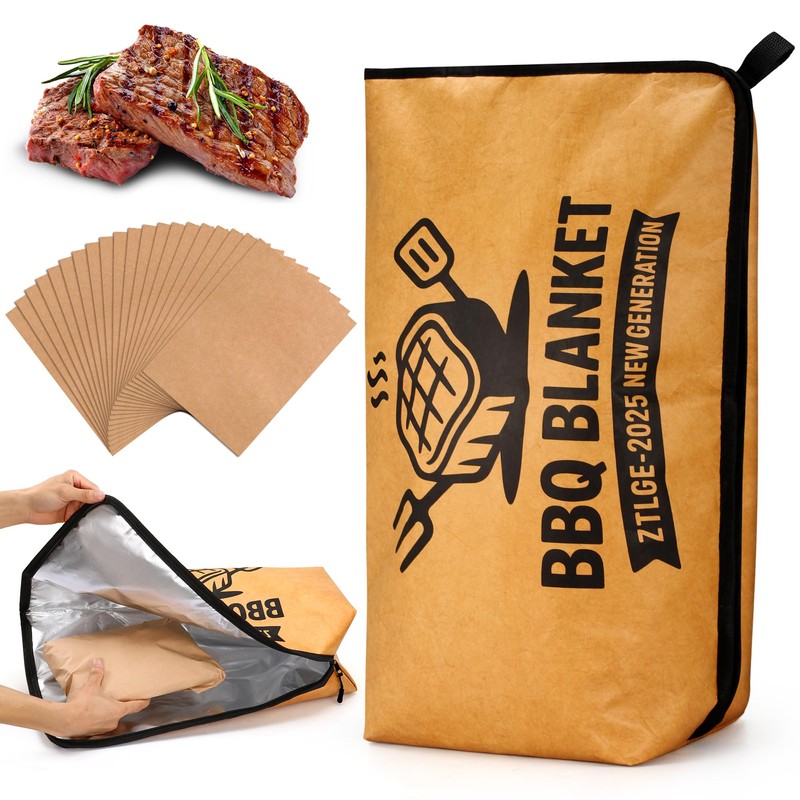 BBQ Blanket for Resting Meat - 21" Reusable Meat Resting