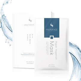 MUTOFACE 1 pack a day Dermatology Moisture Soothing Collagen Face & Neck Hyper High Xenon Mask Pack 10 sheets, 1 pack / 뮤토페이스 1일1팩 피부과 수분진정 콜라겐 얼굴&목 하이퍼하이제논마스크팩 10매, 1개