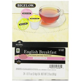 Bigelow K-Cup for Keurig Brewers, English Breakfast Tea , 24 Count (Pack of 4)