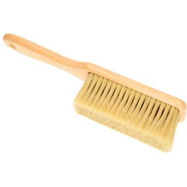 KOTARBAU® Natural Hair Car Wash Brush 340 mm Short Car Cleaning Brush Multi Brush Hand Brush Whisk Soft Brush for Cleaning Car Windows