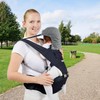 Sharth Baby Carrier with Hip Seat, 6-in-1 Ergonomic Adjustable Carrier