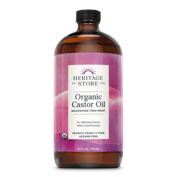 Organic Castor Oil:_32oz