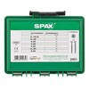 Spax Assortment Screw Set Small with 7 Dimensions Countersunk Head