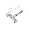 Fackelmann 45861 Aluminium Cheese Cutter with Roll and Cutting Wire,