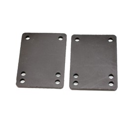 Vanpro Riser Pad 1/8 4MM Skateboard Skateboard Spacers (Color: Black / Quantity: 2 Pieces) (4 MM Thickness)