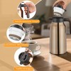 2L (70 oz) Stainless Steel Coffee Pot with Vacuum Insulation
