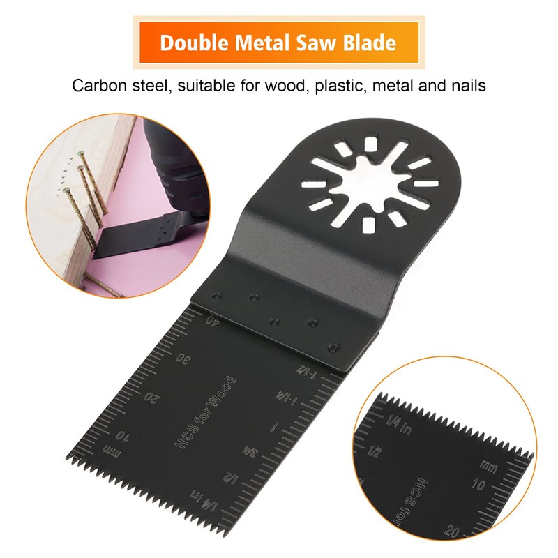 Oscillating Saw Blades Kit 20-Piece Saw Blade Oscillating Accessory Set