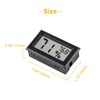 Pgzsy 12 Pack Mini Small Digital Electronic Temperature Humidity Meters