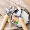 Stainless Steel Kitchen Utensil Multifunctional Lid Remov-e Side Cut Manual