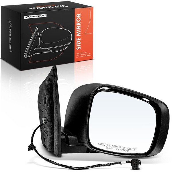 A-Premium Passenger Side Power Door Mirror - Compatible with Dodge