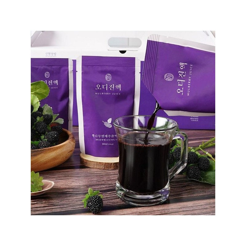 (NS홈쇼핑)경남산청 오디진액 90포33860356 (NS Home Shopping) Gyeongnam Sancheong Mulberry Extract