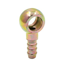 sourcing map Hollow Screw 14 mm Hose Coupling Hose Nozzle Brake Line Adapter for Motorcycle Car