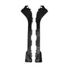 1 Pair Rear Bumper Bracket 5257647020 Shockproof Black Left and
