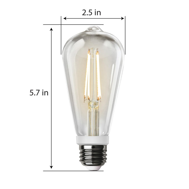 Feit Electric Motion Sensor, Non-Dimmable, Indoor/Outdoor LED Bulb with Exposed