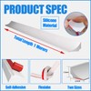 Water Barrier for Sink,Shower Threshold Water Dam Barrier,Waterproof Barrier Bathroom,Collapsible