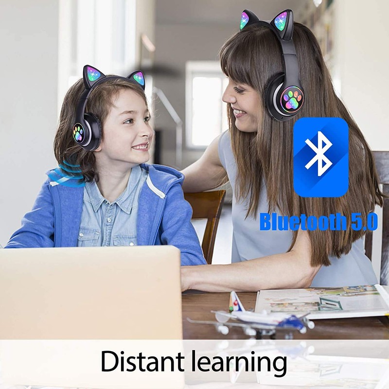 LOLO Audifonos Inalambricos Bluetooth 5.0, Diadema Audífonos con Microfono, Auriculares
