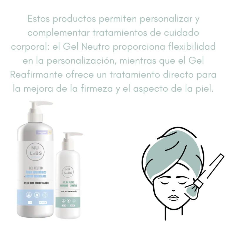 Gel Conductor Facial Reafirmante Hidratante Corporal