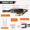 GZYF Motorcycle Shock Absorbers, Pair 340mm Rear Air Suspension Replacement