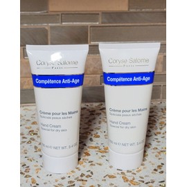 CORYSE SALOME COMPETENCE ANTI AGE HAND CREAM 3.4 oz EACH Special for DRY SKIN