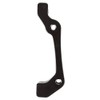 Clarks Cycle Systems: Disc Brake Adaptor in Black I.S. Front-BLACK