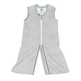 Buckle Me Baby Coats Sleep Sack | Car Seat Blanket | Car Seat to Crib Baby Wearable Blanket for Easy Transitions from Stroller, Carrier, High Chair or Any 5 Point Harness | 0-4 Months Grey Blankie