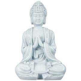 Zen'Light SBM2 Figur, Buddha/Meditation 2, Stein, 10 x 5 x 12,5 cm, Grau