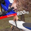 Motorcycle Tow Rope Tie Down Strap Rescue Pull Bundle Belt
