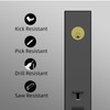 Secusly Front Door Handle and Deadbolt Set - Keyed Entry