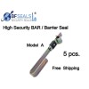 BFSEALS Equipment Cargo Security Shipping Containers Lock Door, Bar/Barrier, -