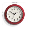 JONES CLOCKS® Ketchup Wall Clock Retro Design Perfect for Kitchen