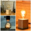 Warm Edison Light Bulbs, 60 Watt A19 Vintage Incandescent Light