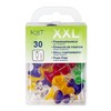 K3T 48359 Push Pins XXL Pack of 30 Assorted Colours